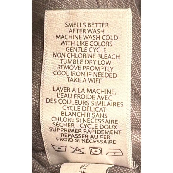 Travis Mathew Men Shirt Golf Polo Poly-Pima Cotton Short Sleeve Gray Striped L - Picture 7 of 10